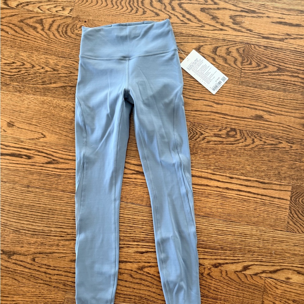 lululemon athletica Wunder Train Mesh Panel High-Rise Tight 25" Size 2- NWT!